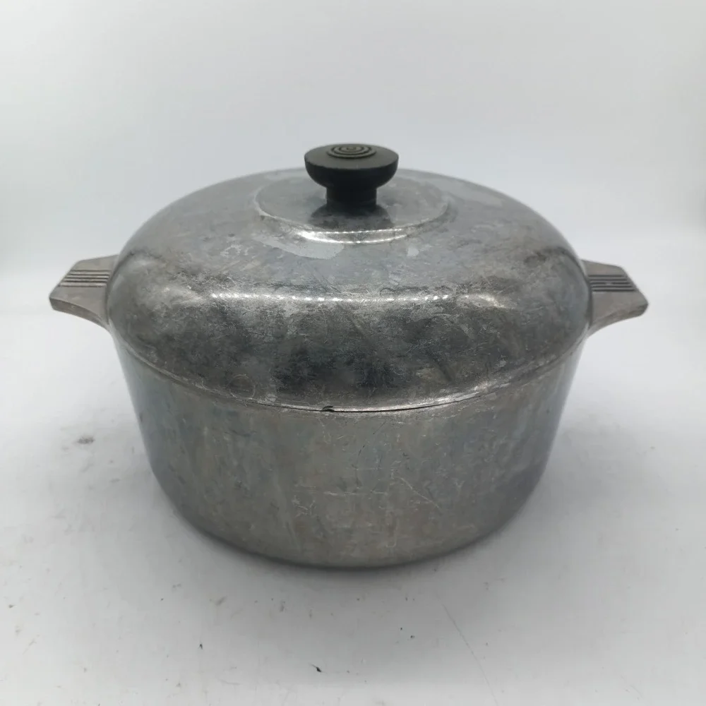 Magnalite GHC 5 Quart Dutch Oven Cast Aluminum Pot with Lid Made in USA 4.5L